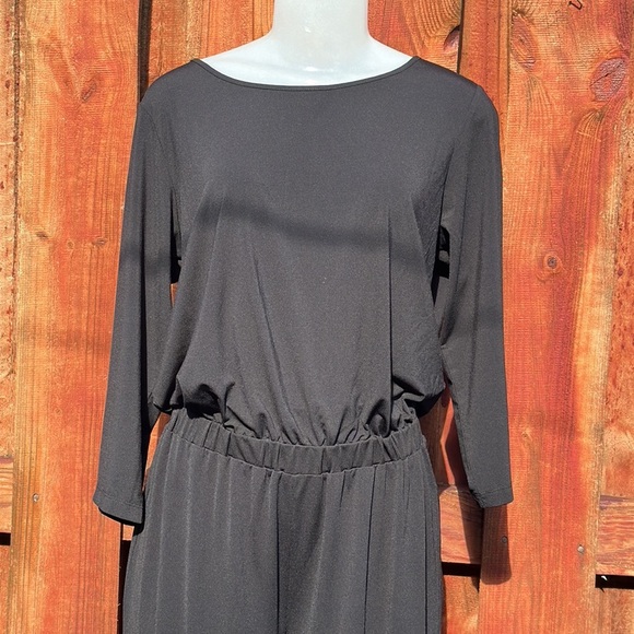 Joan River Elegant Black Women's Jumpsuit Size MP - Picture 4 of 10